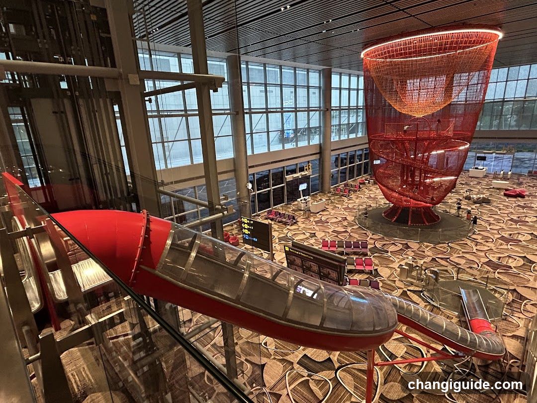 Red Spiral Structure Interior