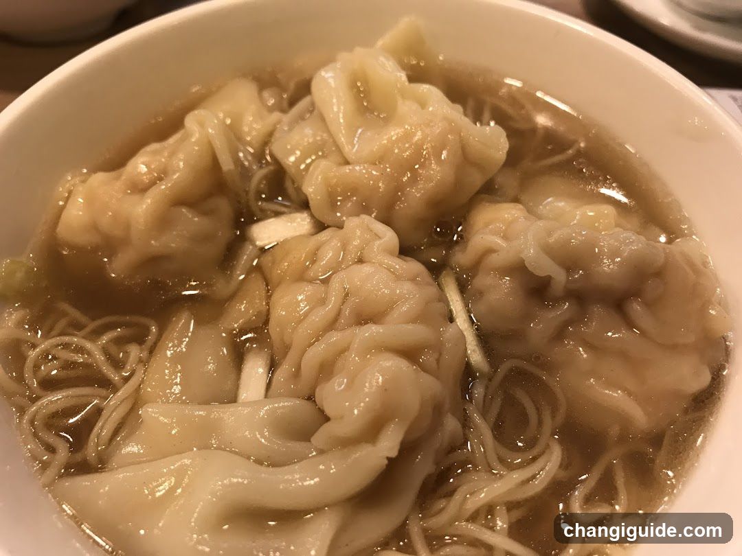 Wonton Noodle Soup Bowl