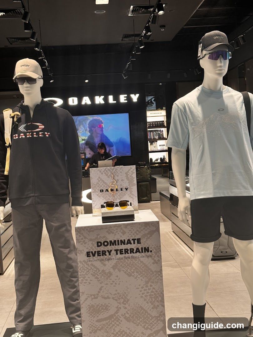 Oakley Store Interior Display