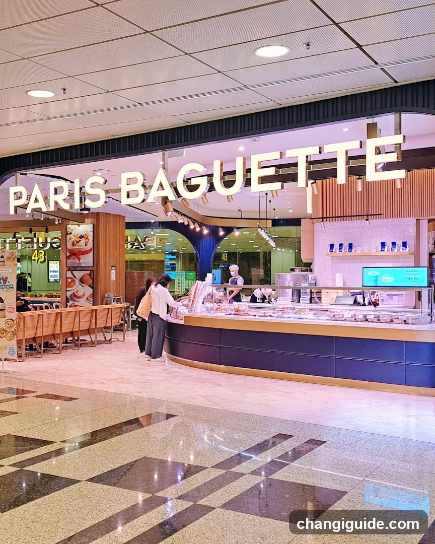 Paris Baguette Store Interior
