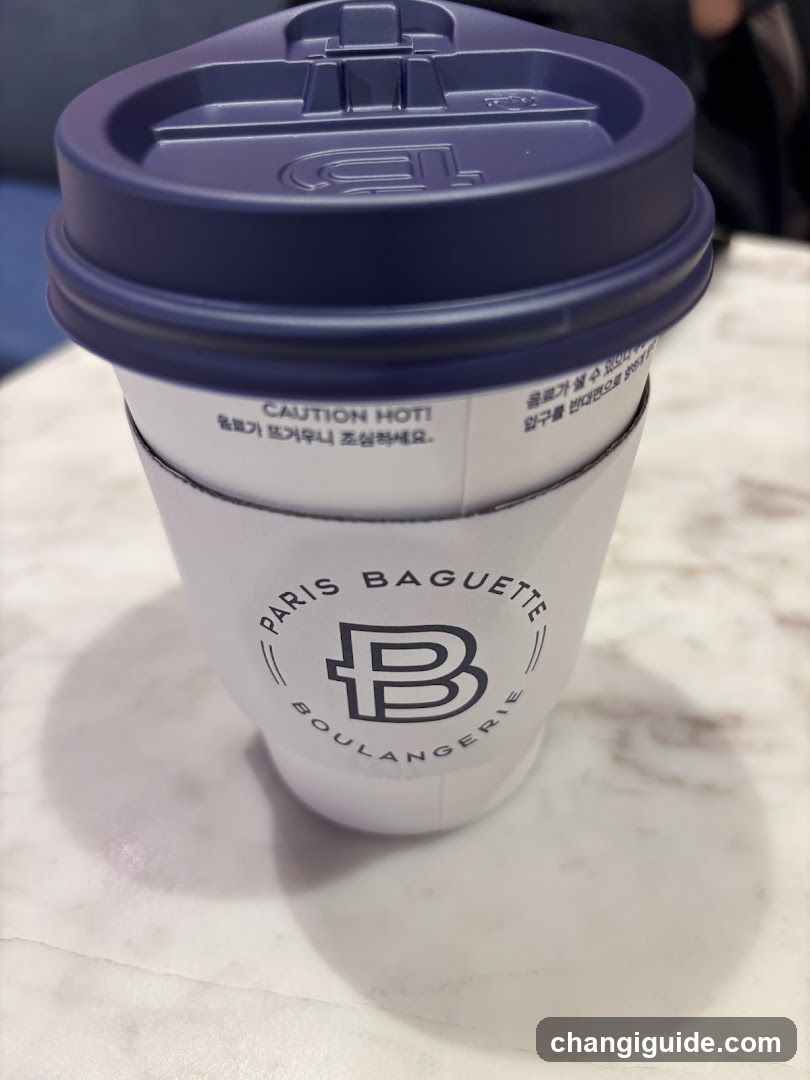 Paris Baguette Coffee Cup