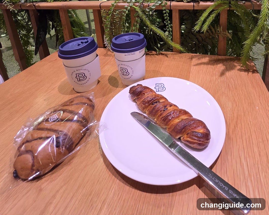 Paris Baguette Bakery Table Setting