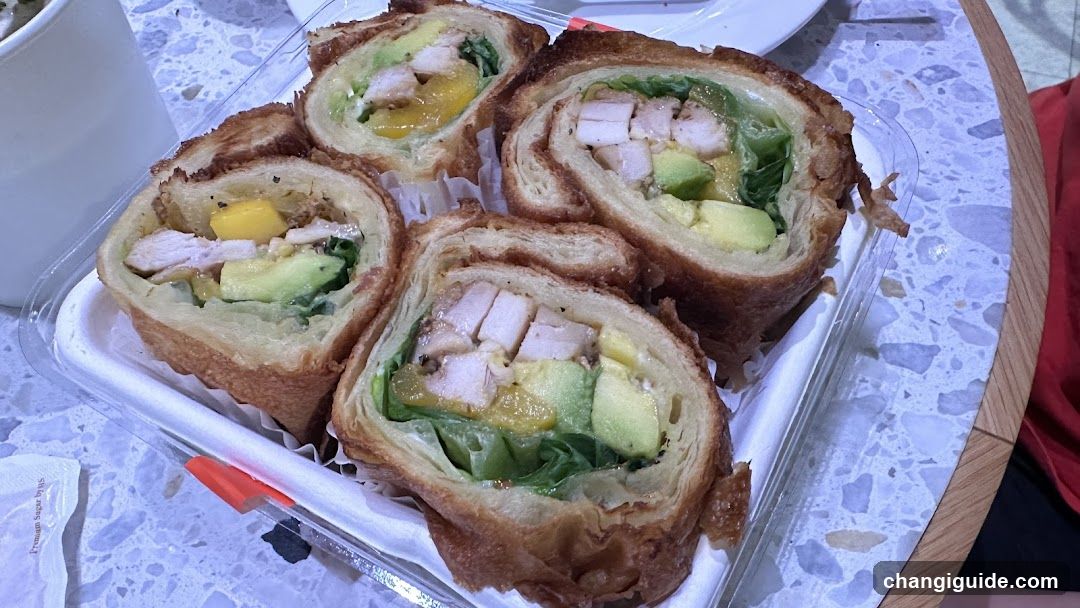 Fried Sandwich Roll with Fillings