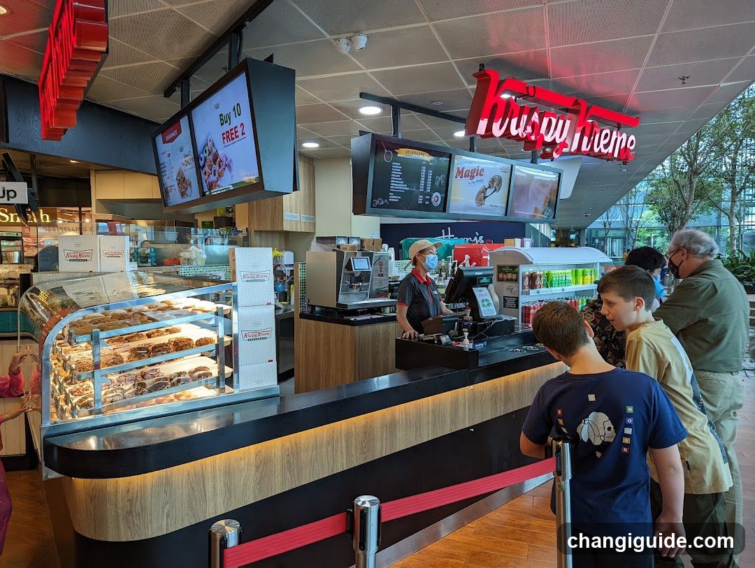 Krispy Kreme Changi Airport Terminal 3