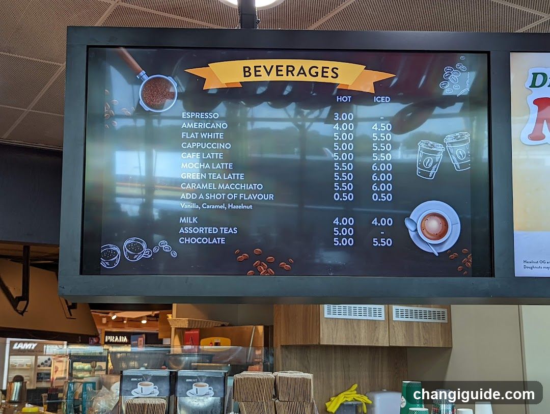 Krispy Kreme Changi Airport Terminal 3