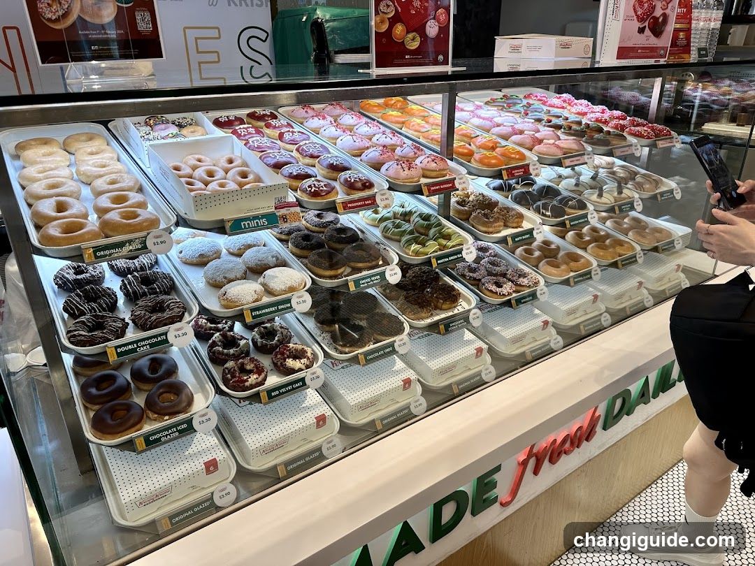 Krispy Kreme Changi Airport Terminal 3