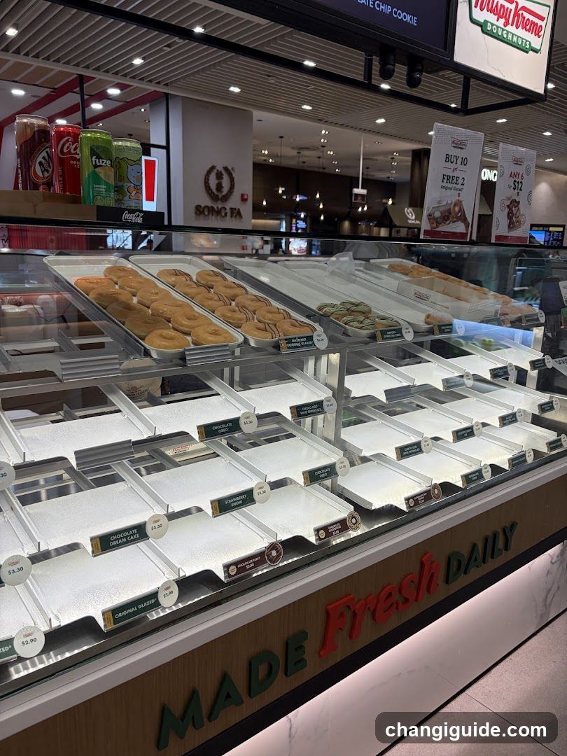Krispy Kreme Donut Display