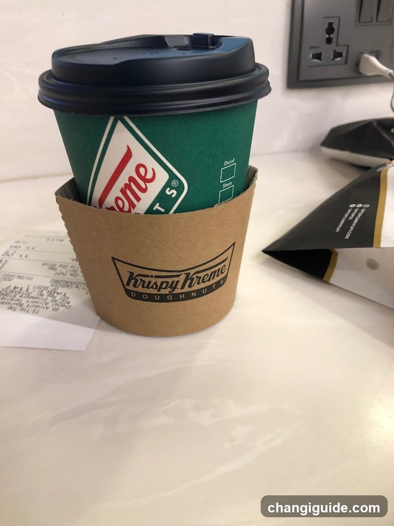 Krispy Kreme Coffee Cup