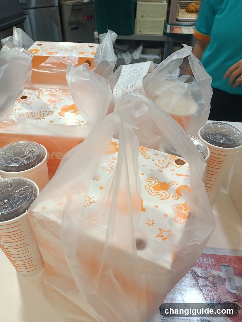 Takeout food order