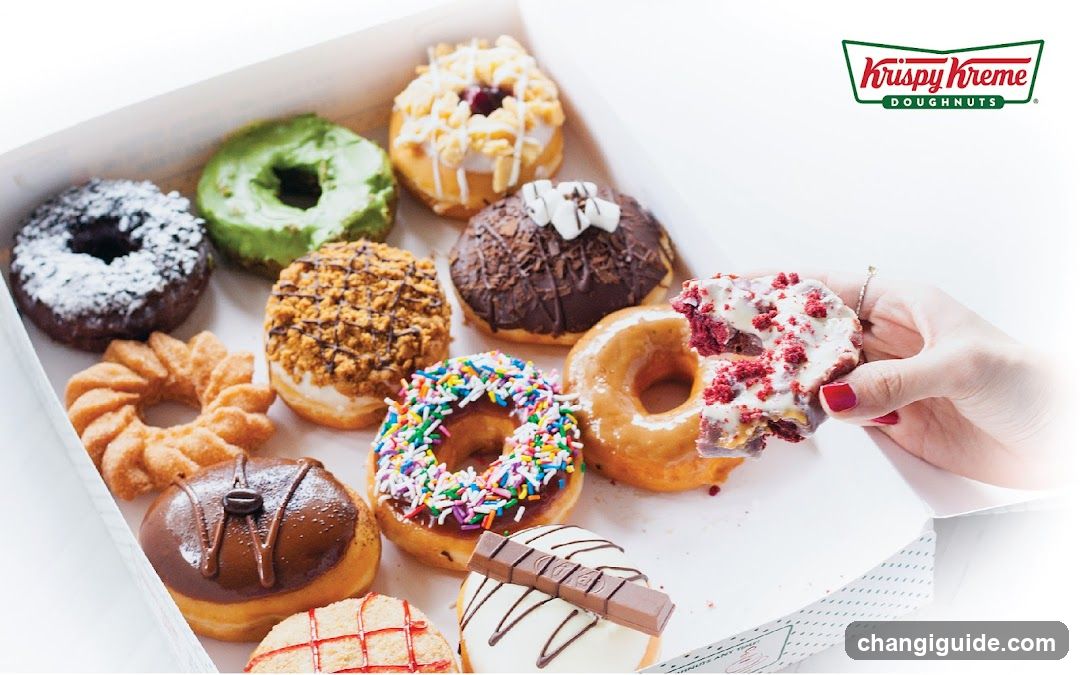 Krispy Kreme Donuts Box