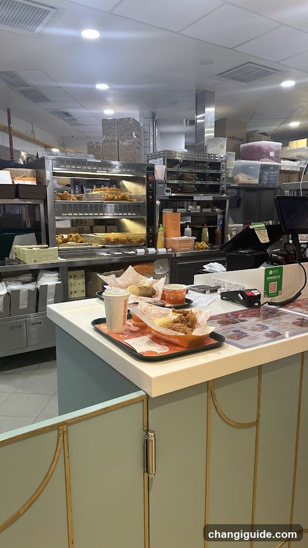 Food Counter Interior