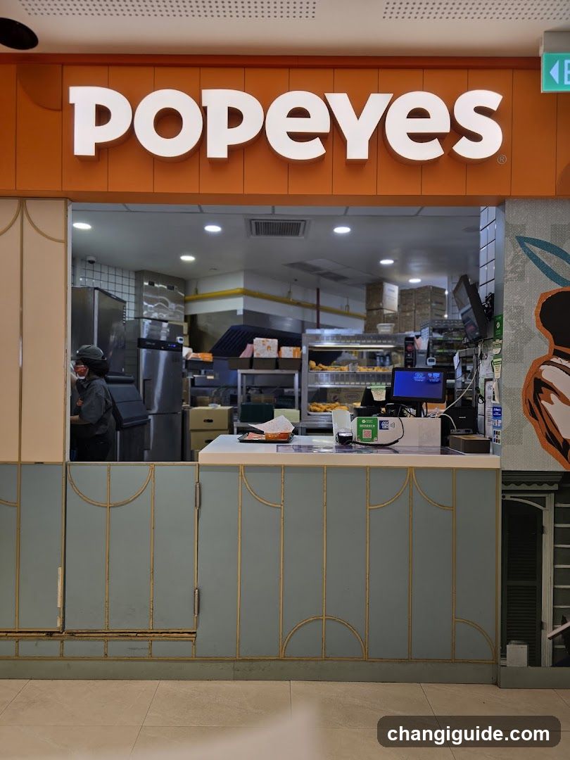 Popeyes Changi Airport T1