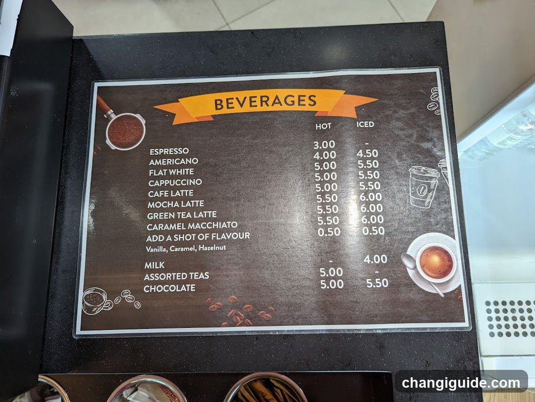 Beverages Menu Board