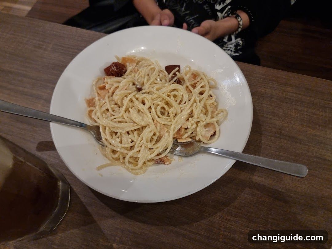 Pasta Dish on Table
