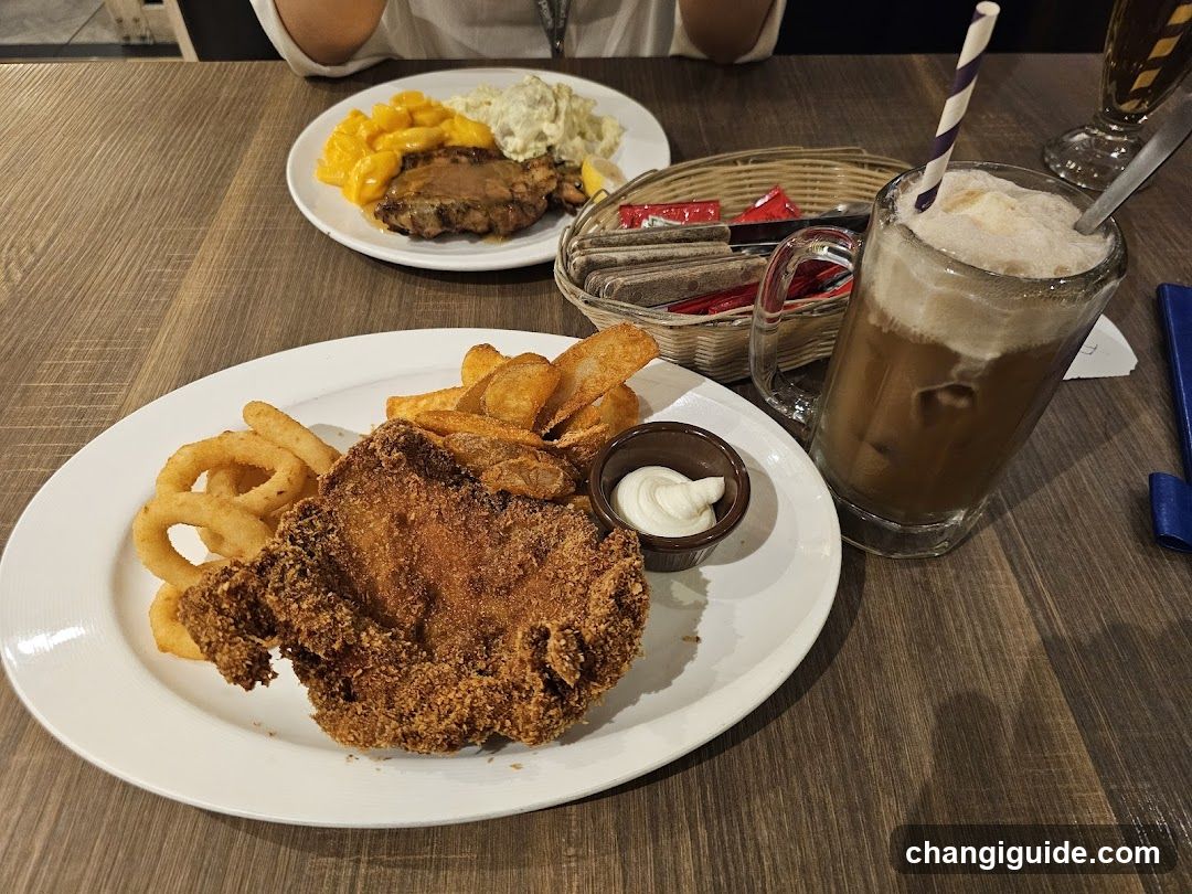 Fried Chicken Meal with Drink