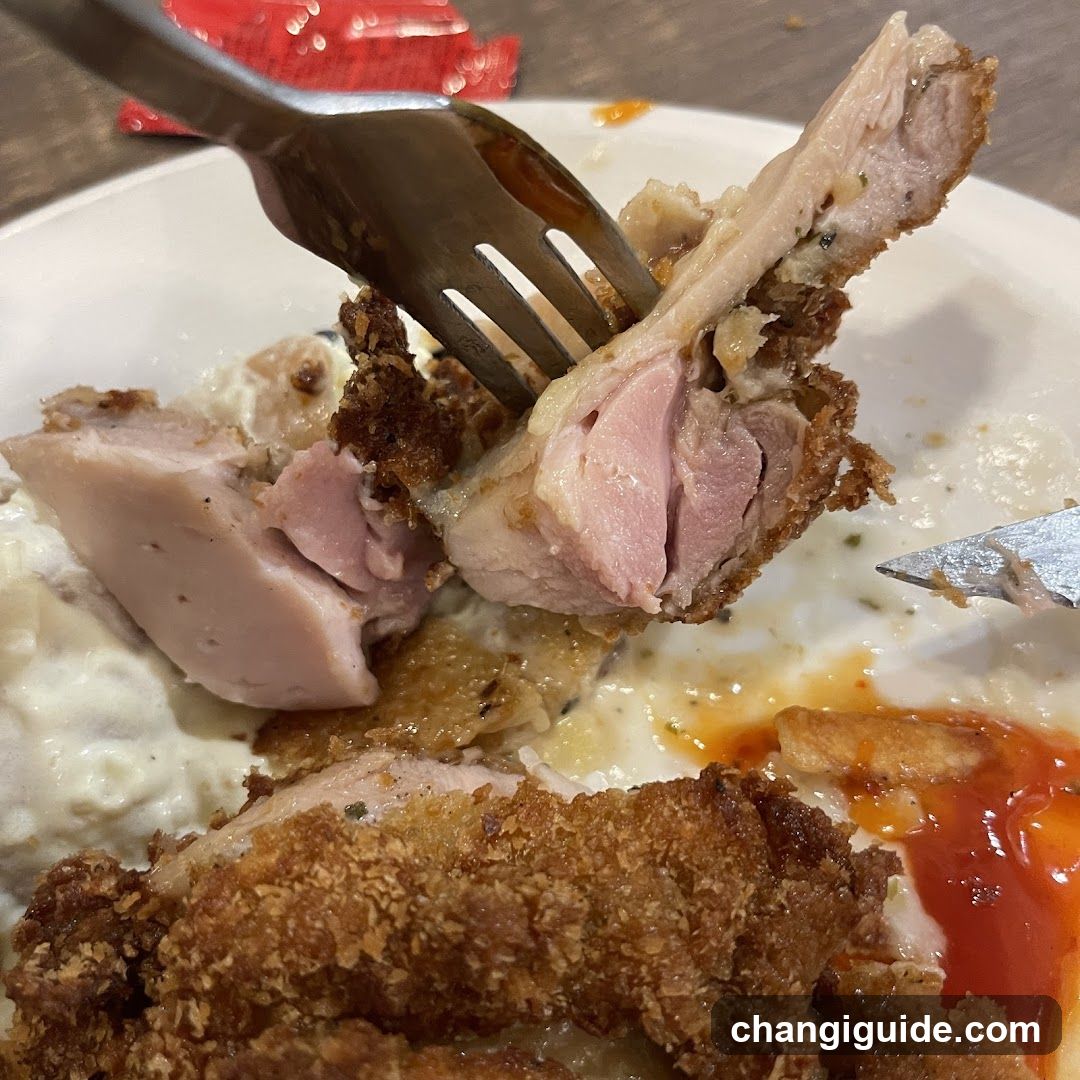 Fried Chicken with Sauce