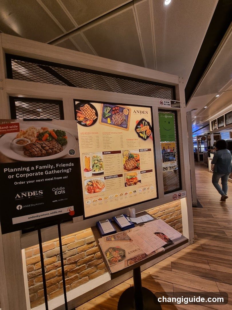 Andes Restaurant Display