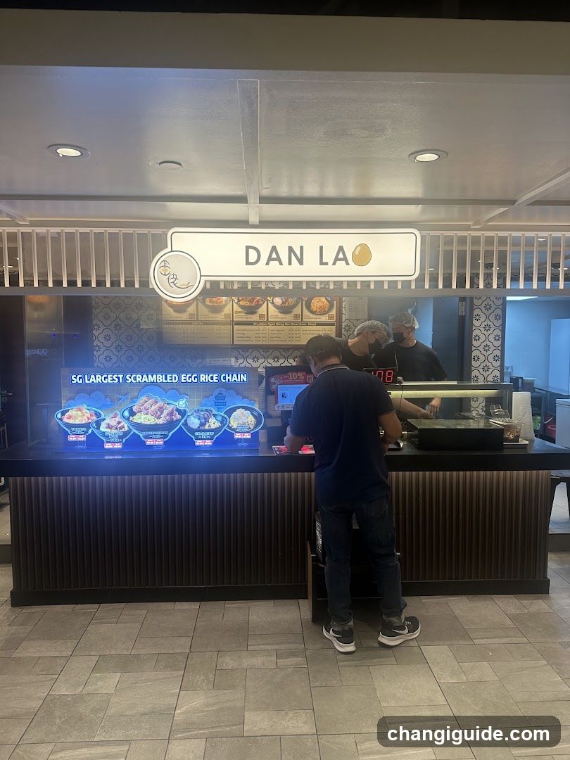 Dan Lao Scrambled Egg Rice Counter