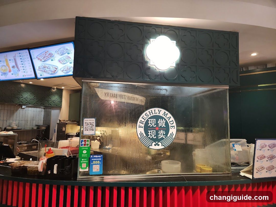 Food Counter Interior View