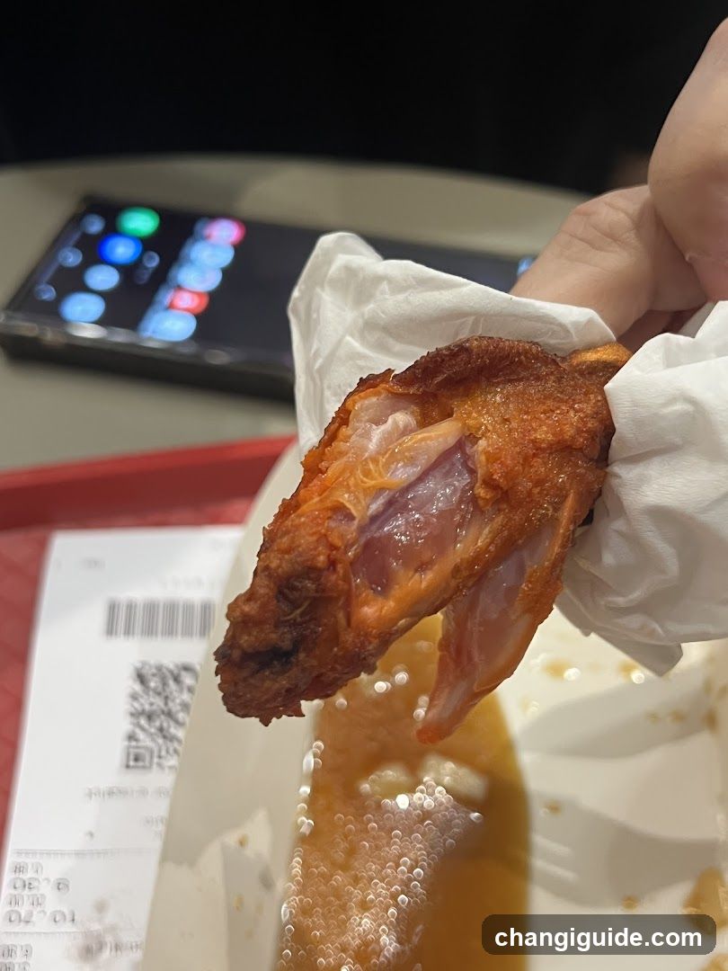 Fried Chicken Wing with Sauce