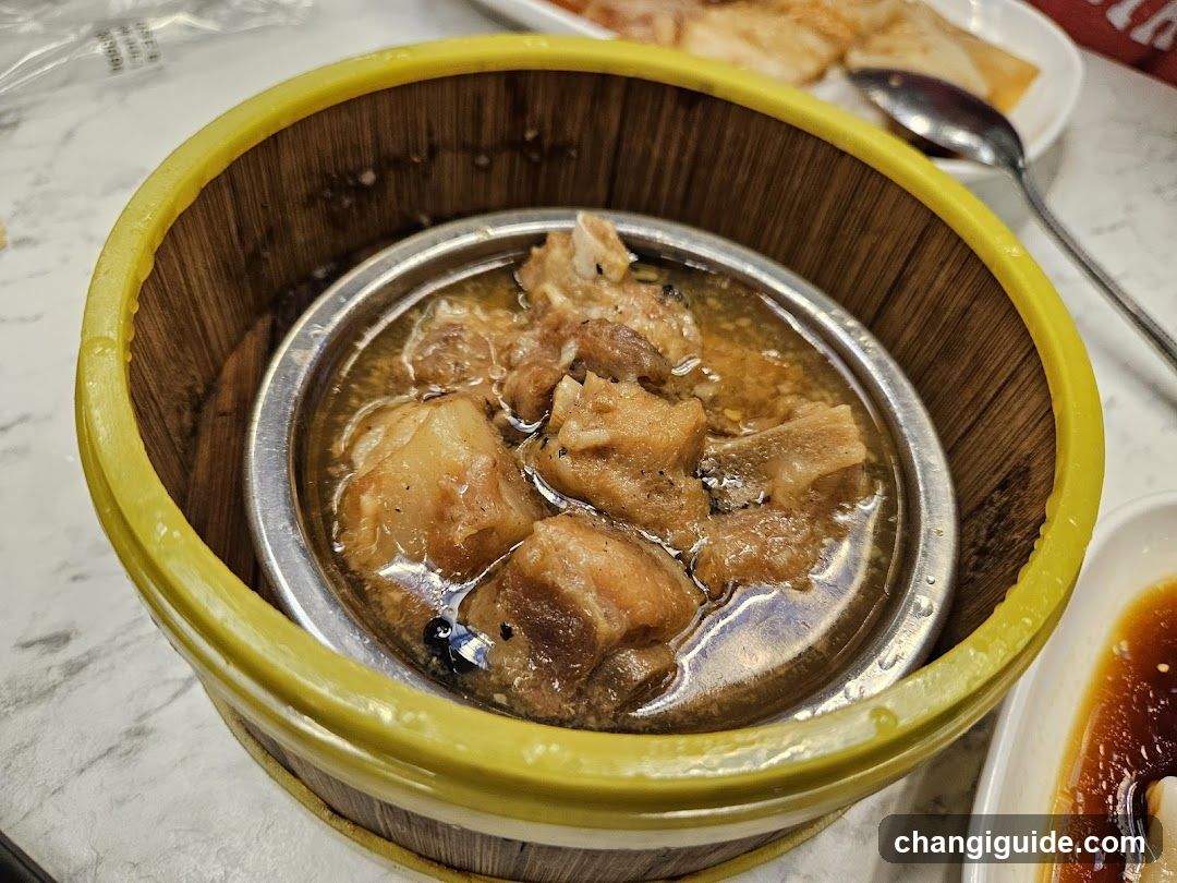 Steamed Pork Belly in Bamboo Steamer