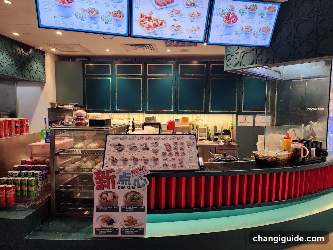 Dim Sum Counter Interior