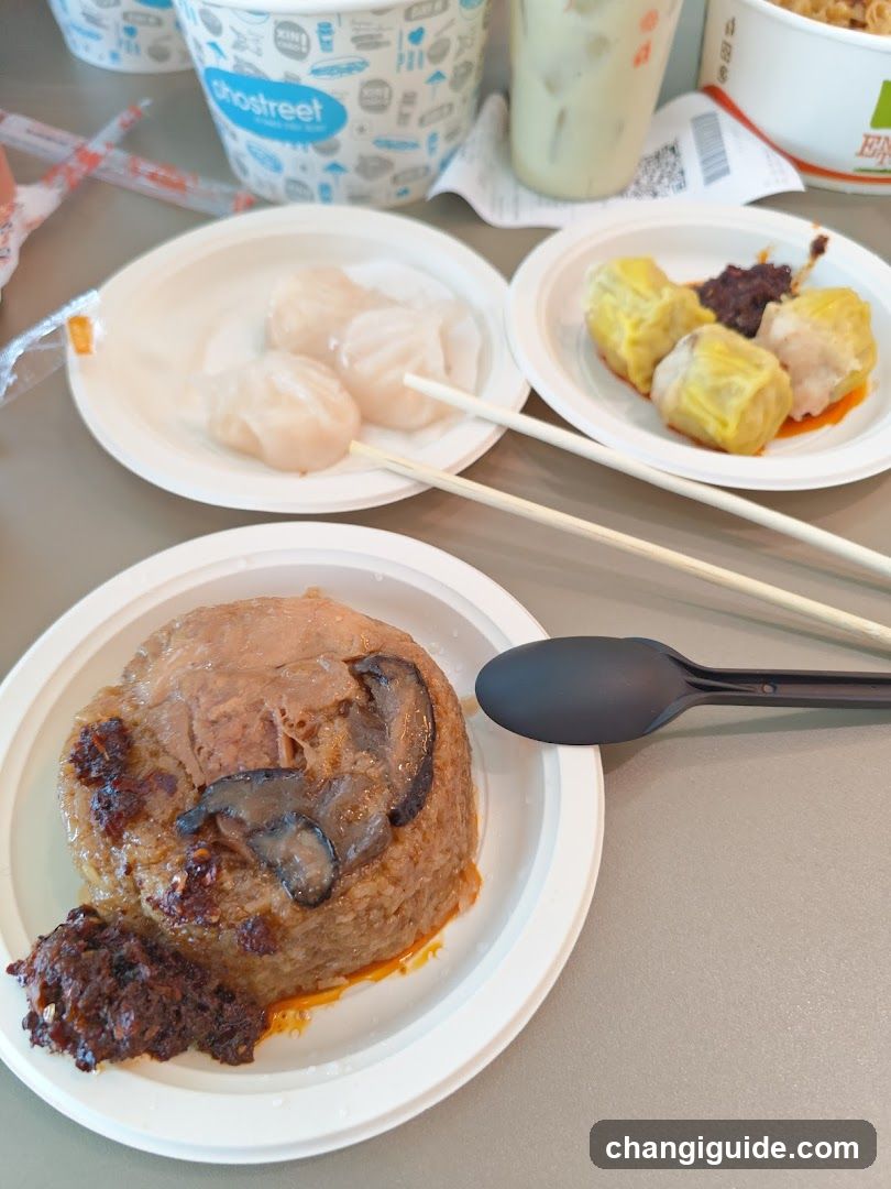 Dim Sum Meal Spread