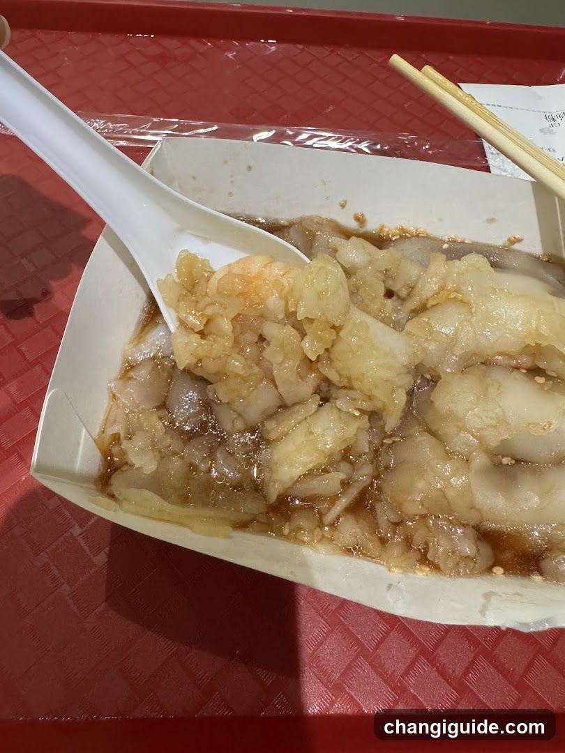 Dish in takeaway container