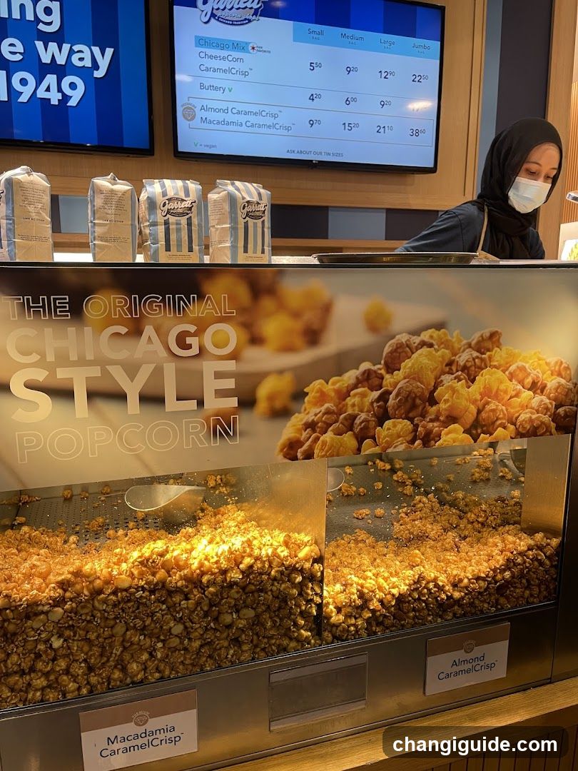 Garrett Popcorn Shops® - Changi Airport T2
