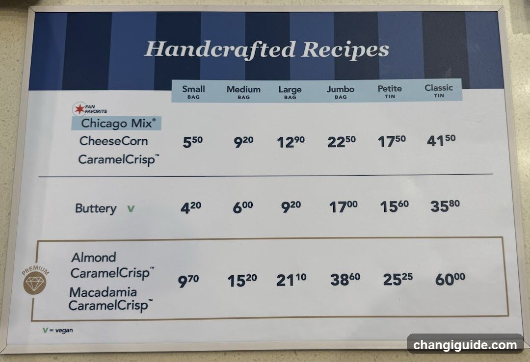 Garrett Popcorn Shops® - Changi Airport T2