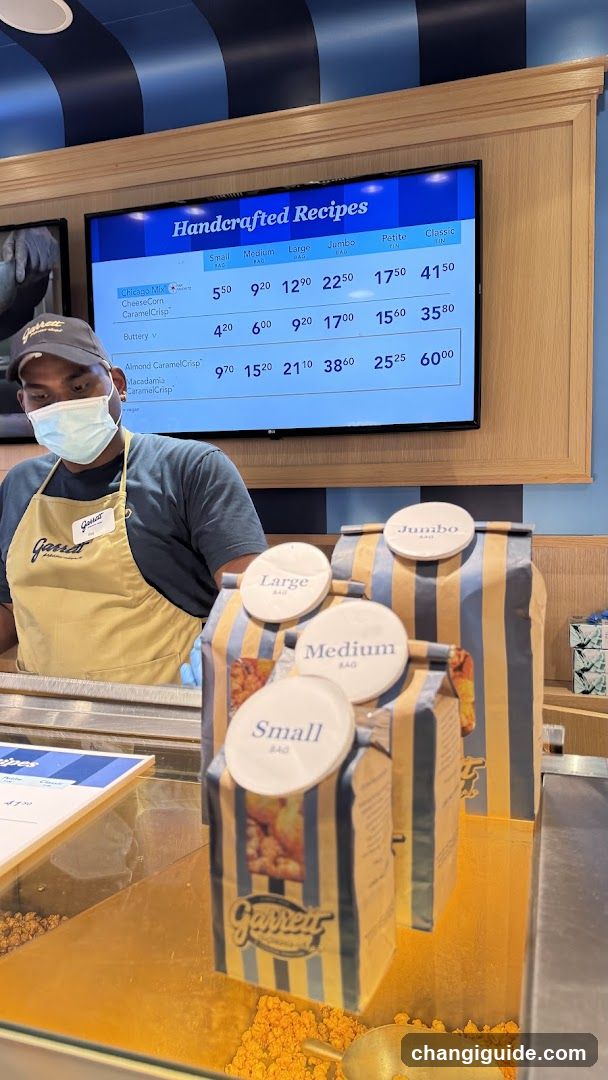 Garrett Popcorn Shops® - Changi Airport T2