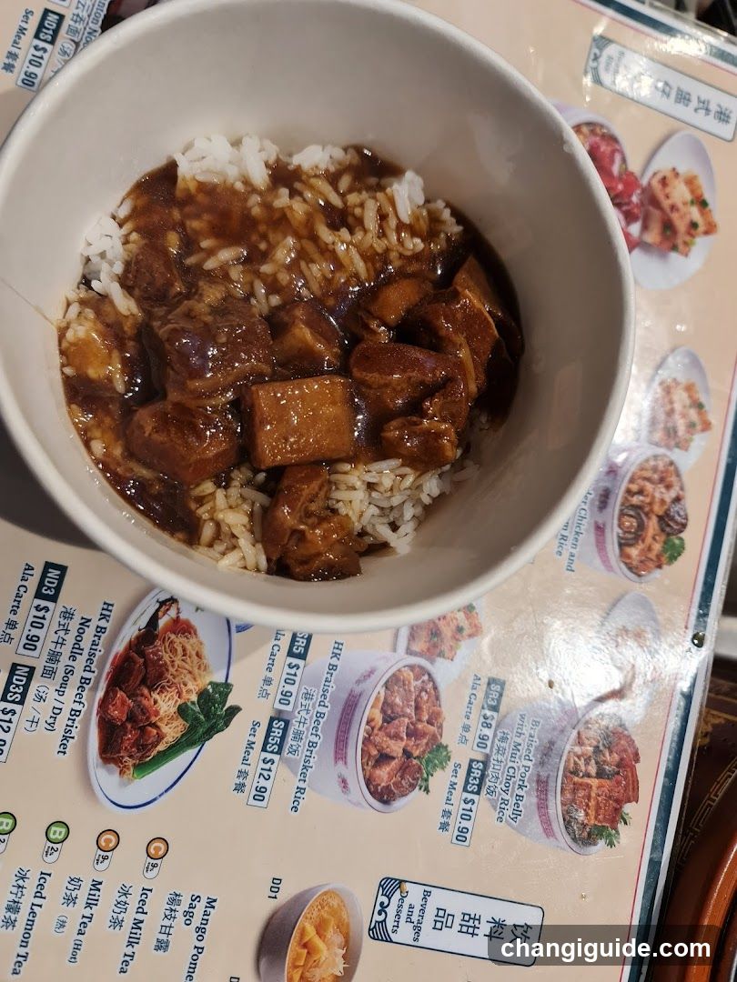 Braised Pork Rice Bowl