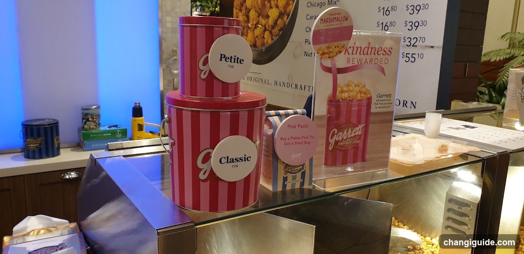Garrett's Popcorn Shop Interior Display