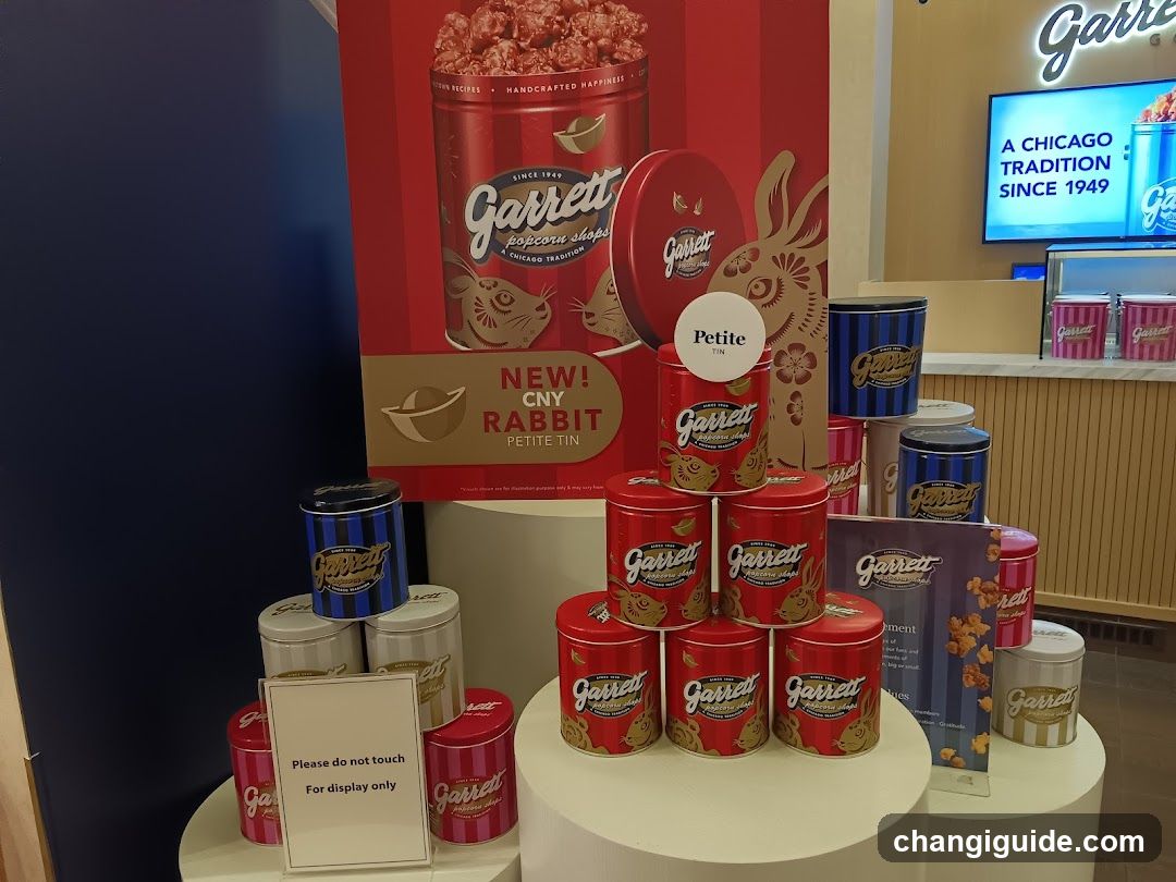 Garrett Popcorn Shop CNY Display