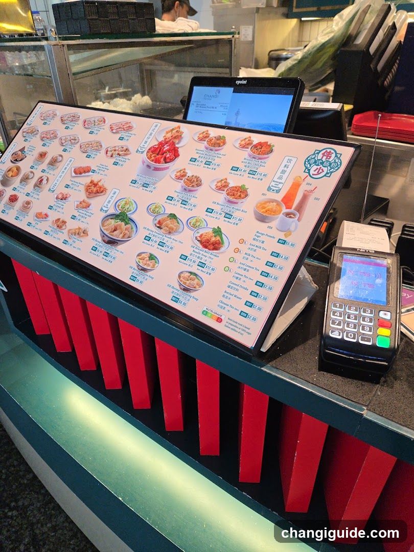 Dining Counter Display