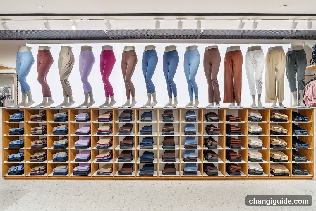 Yoga Pants Display