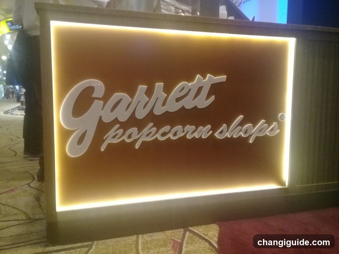 Garrett Popcorn Shops® - Changi Airport T2