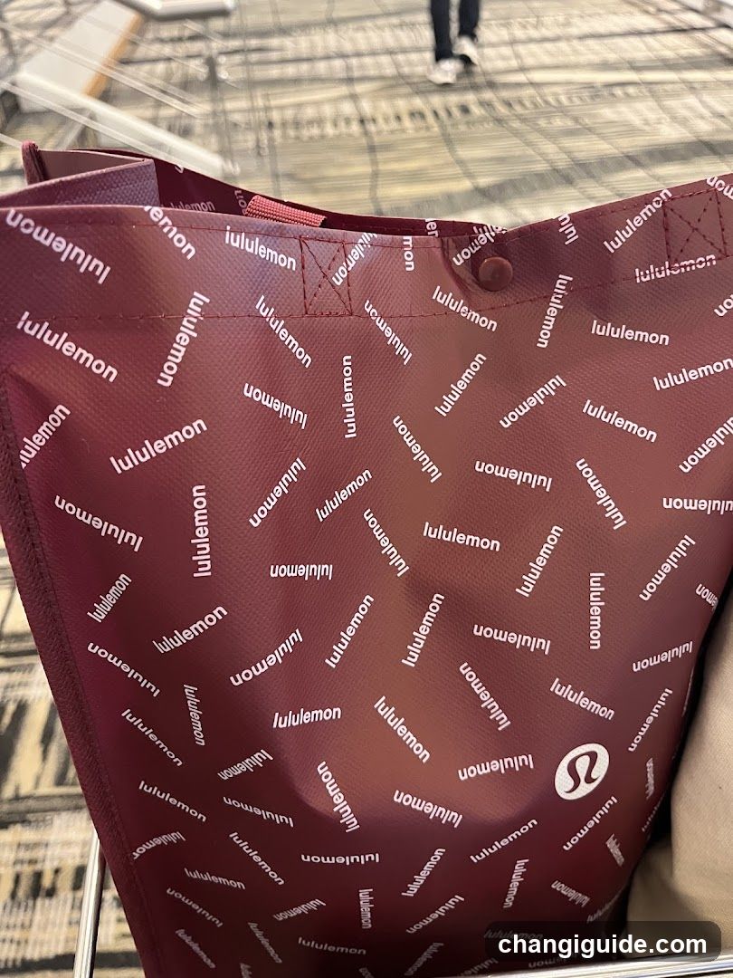 Lululemon Shopping Bag