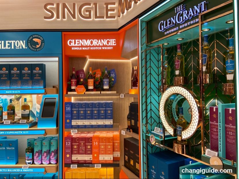 Single Malt Whisky Display