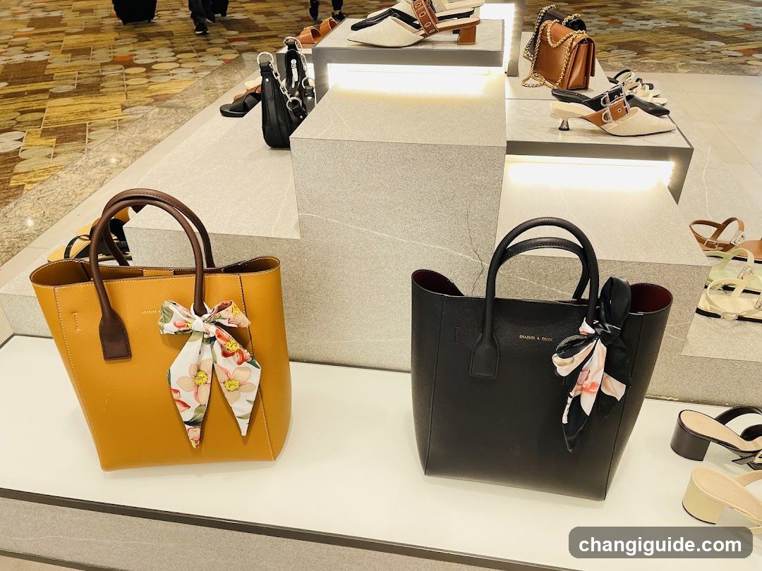 Luxury Handbags Display