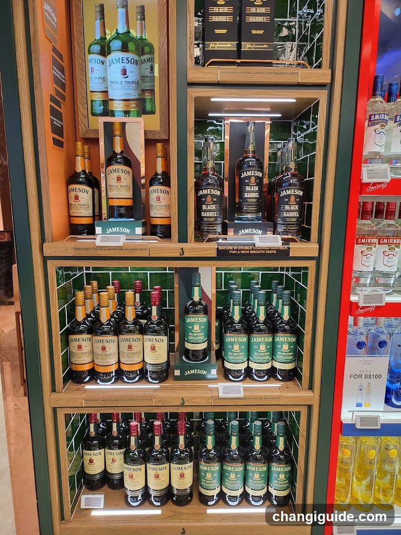 Jameson Whiskey Display