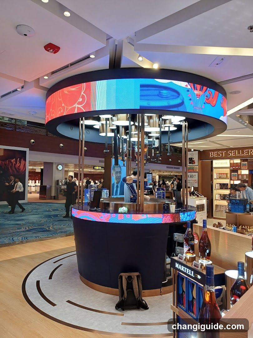 Airport Duty Free Shop Interior