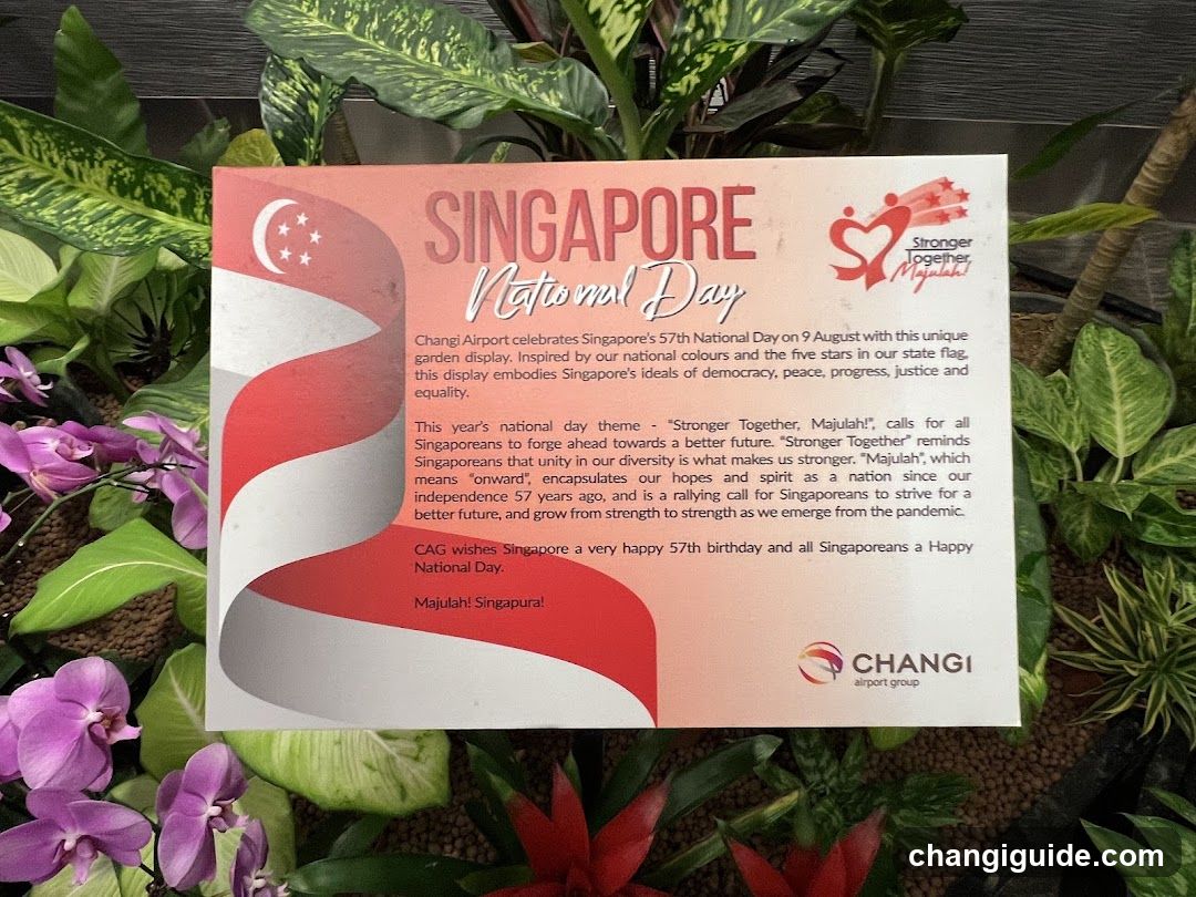 Singapore National Day Display