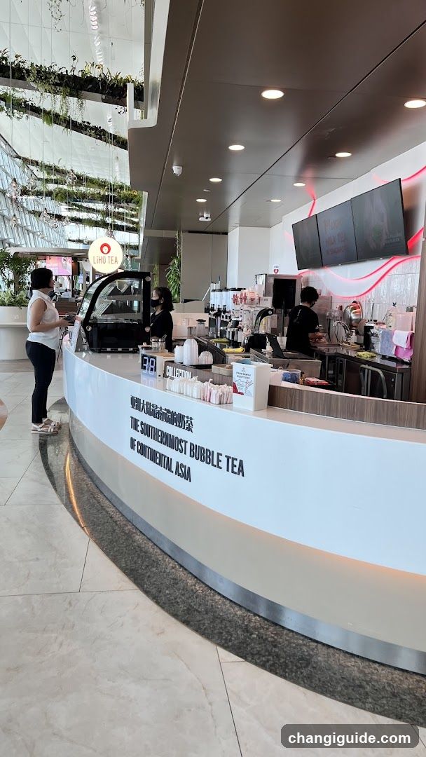 Bubble Tea Shop Interior
