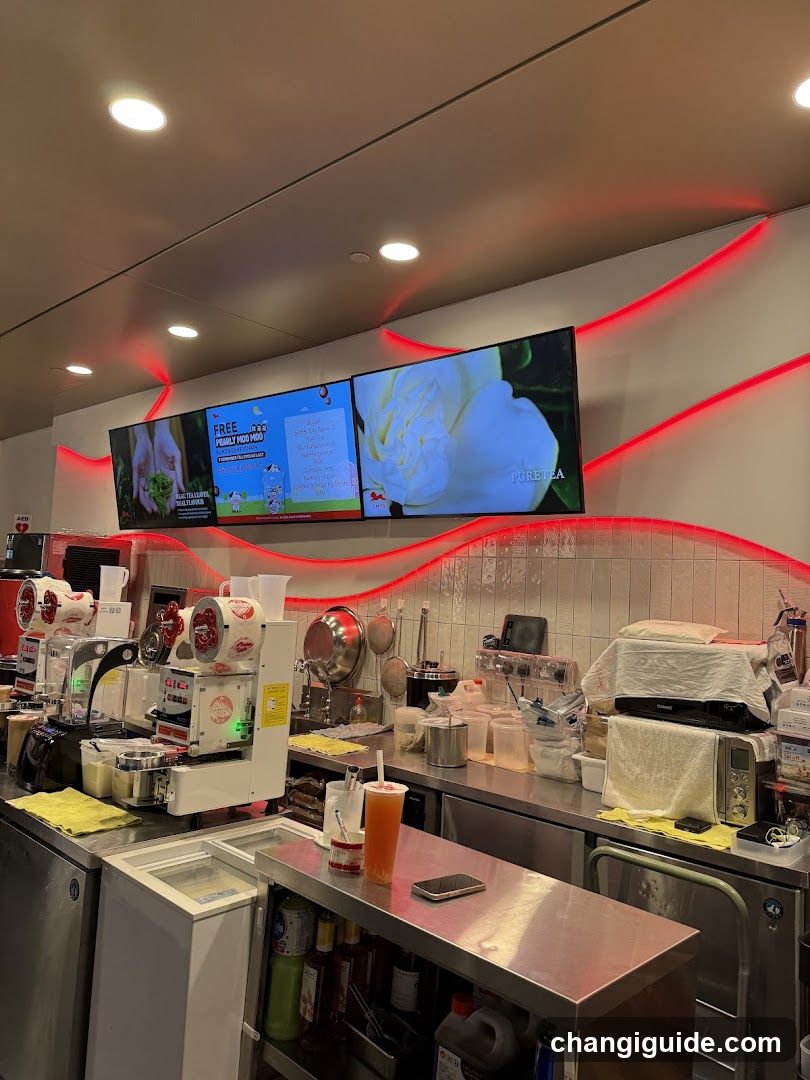 Tea Shop Interior Counter
