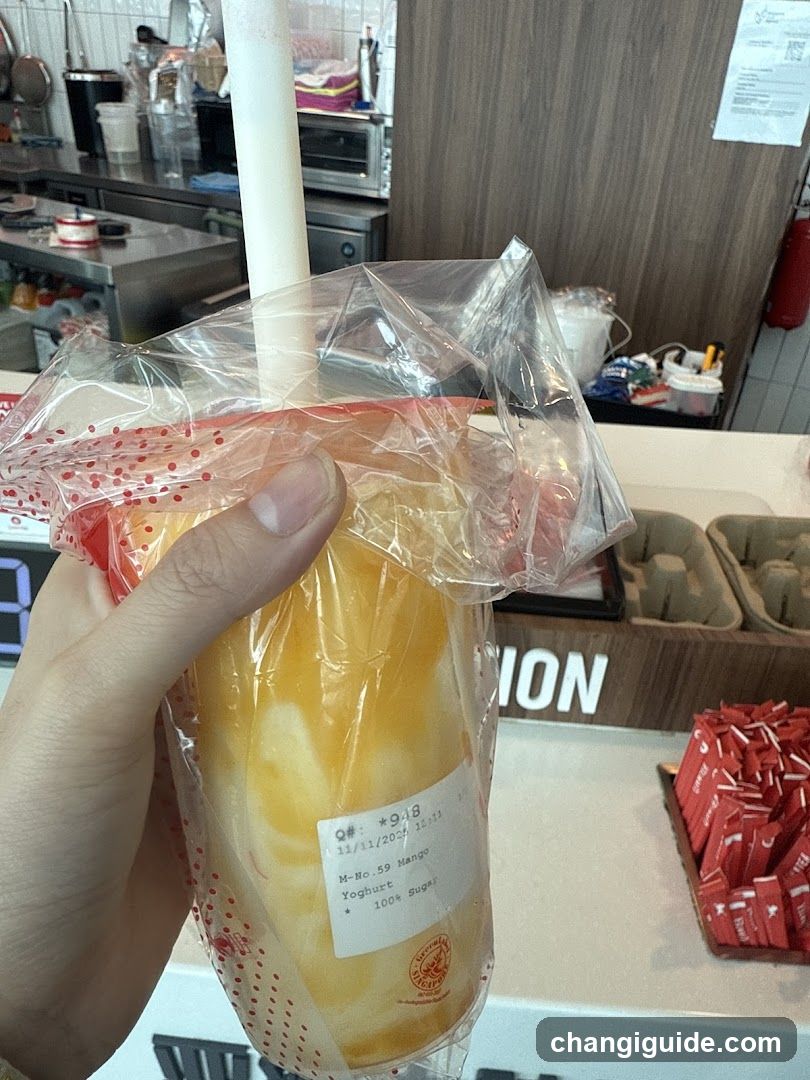 Mango Yoghurt Drink