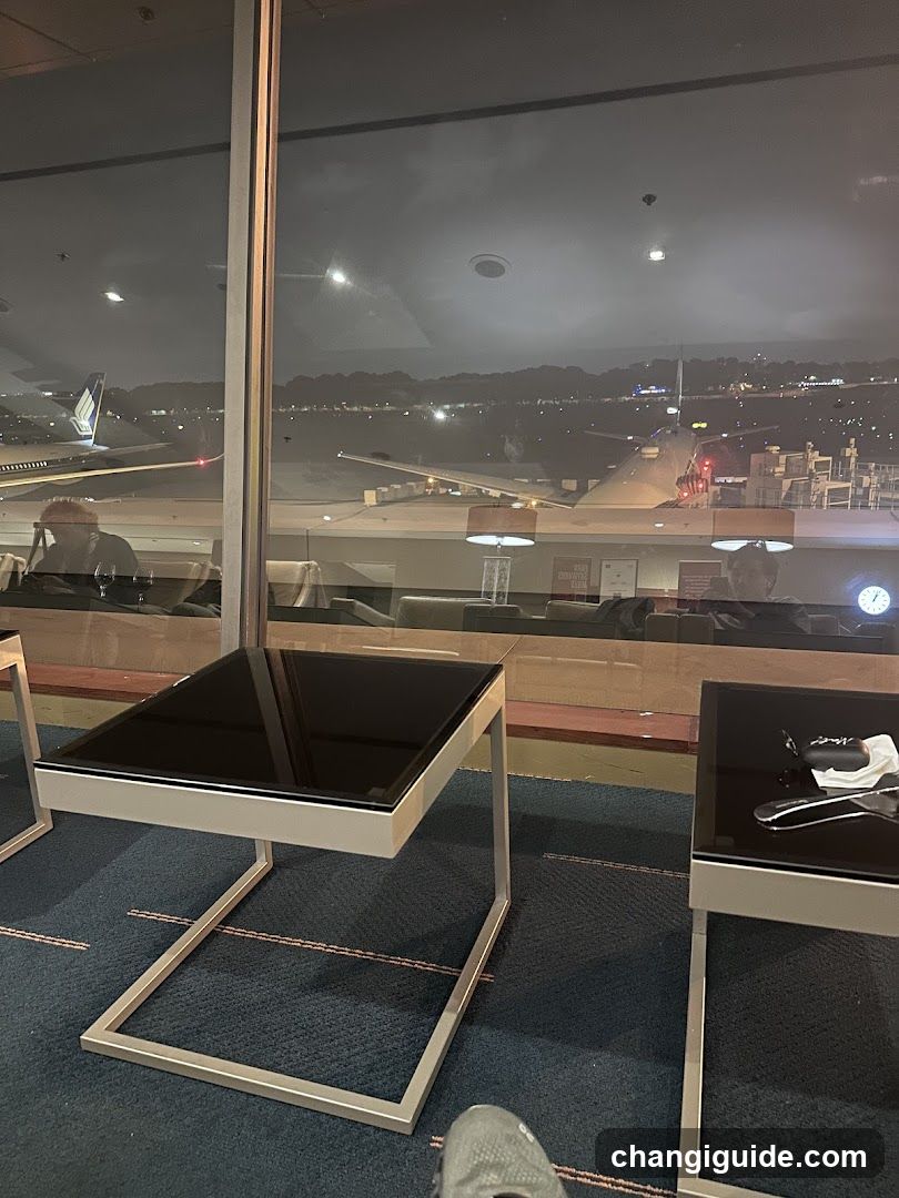 Airport Lounge Interior View