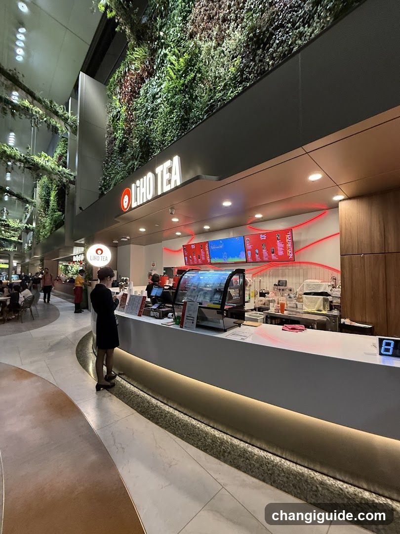 LIHO TEA Interior View
