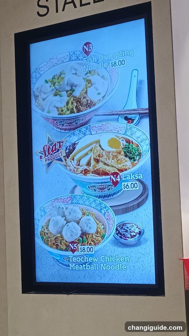 SG Hawker @ Changi Airport Terminal 1 (Transit Area)