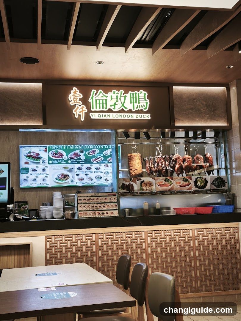 Yi Qian London Duck Shop Interior